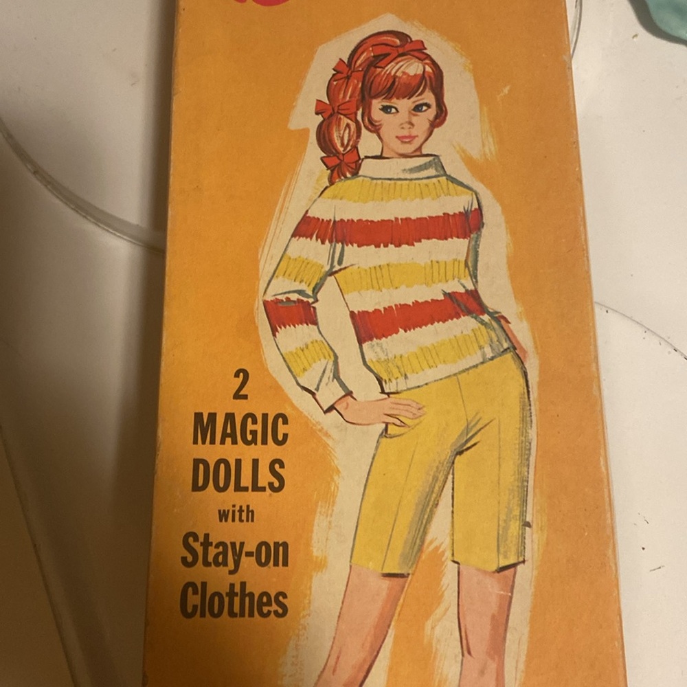 1969 BARBIE PAPER DOLL 2 SETs IN BOX - #4763 - ORIGINAL - Picture 2 of 11